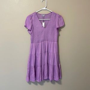 Naked Zebra Purple Dress
